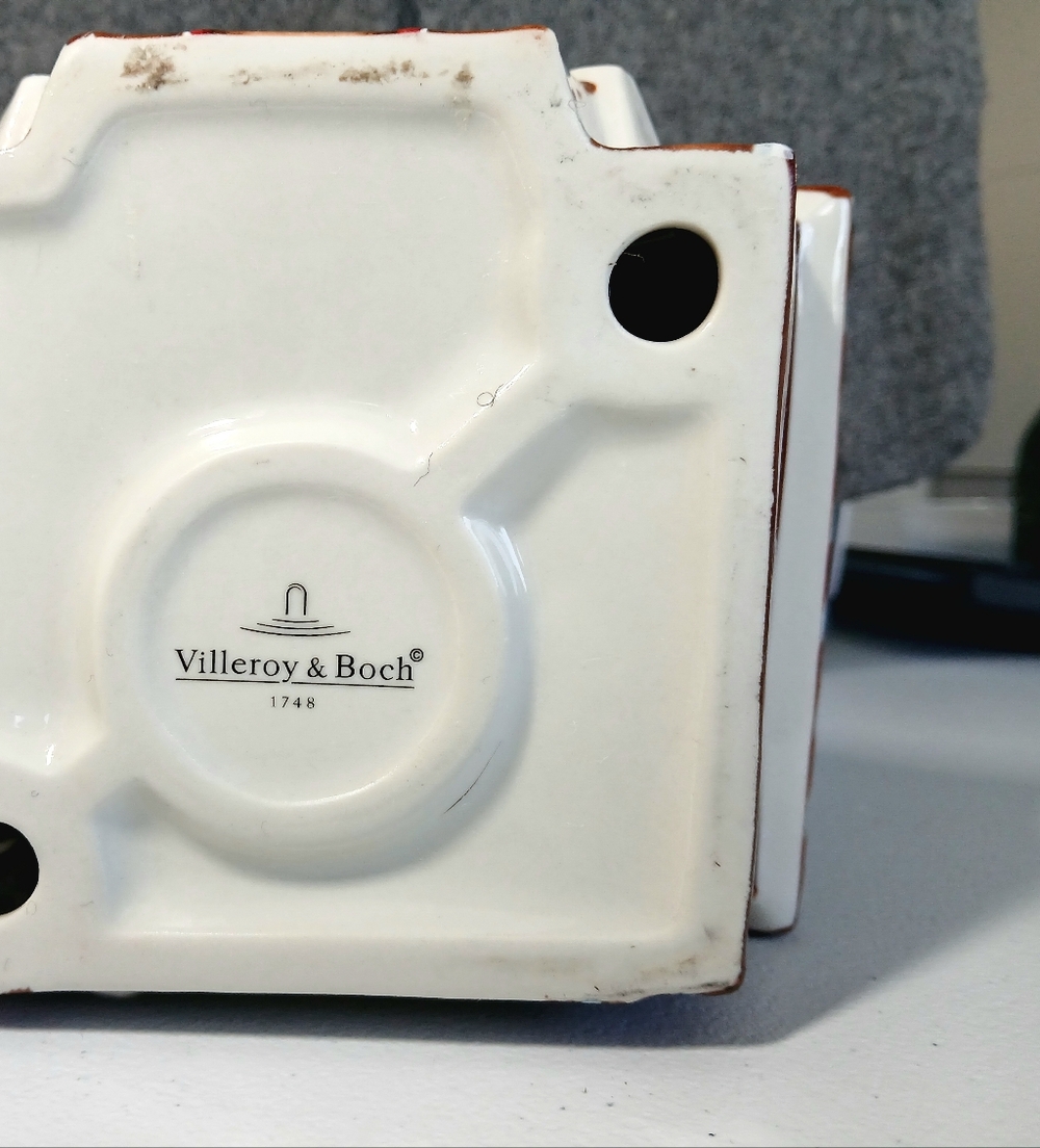 Villeroy & Boch Bakery Decoration Gingerbread House, Porcelain ESTATE SALE NEW - Picture 11 of 15